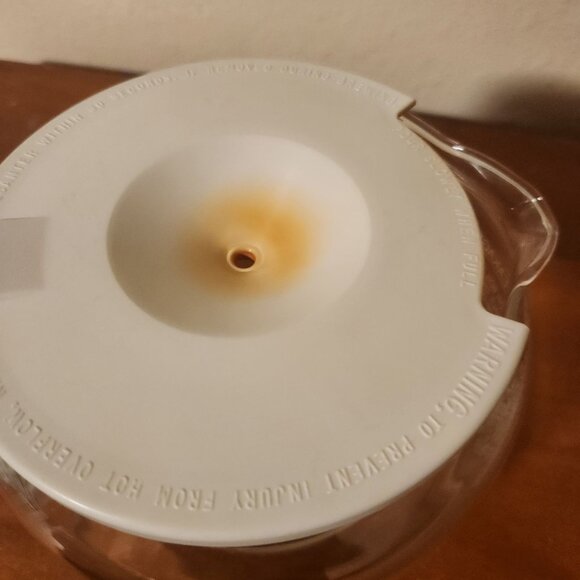 Mr. Coffee 12-Cup Glass Coffee Carafe With White Handle - Picture 3 of 7